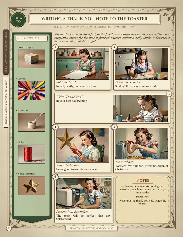 Page 78: Skill 57 · Writing a Thank-You Note to the Toaster