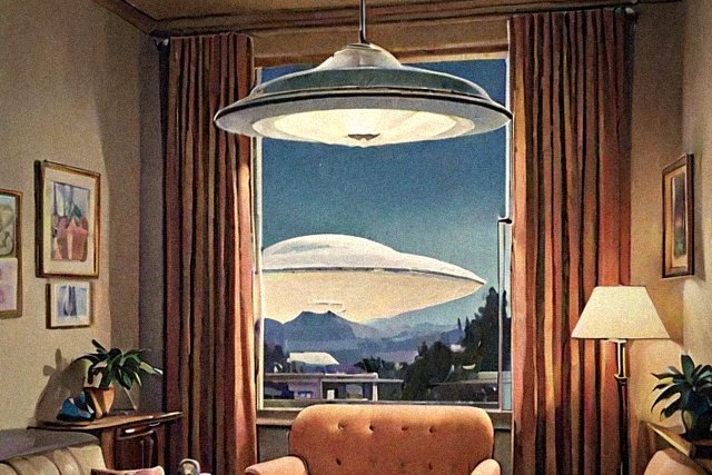 Painting for the chapter Saucer-Proofing the Home