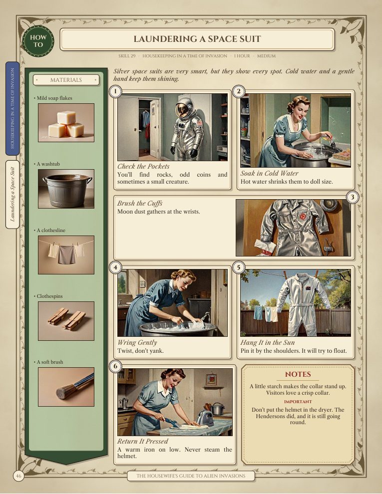 Page 46: Skill 29 · Laundering a Space Suit