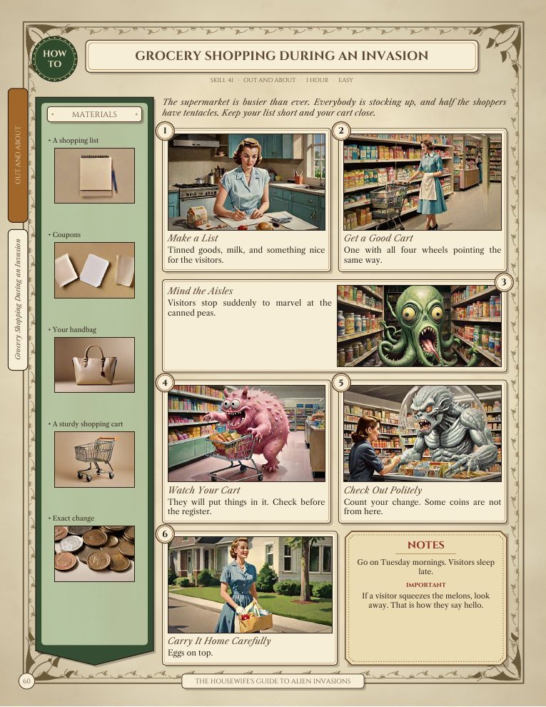 Page 60: Skill 41 · Grocery Shopping During an Invasion