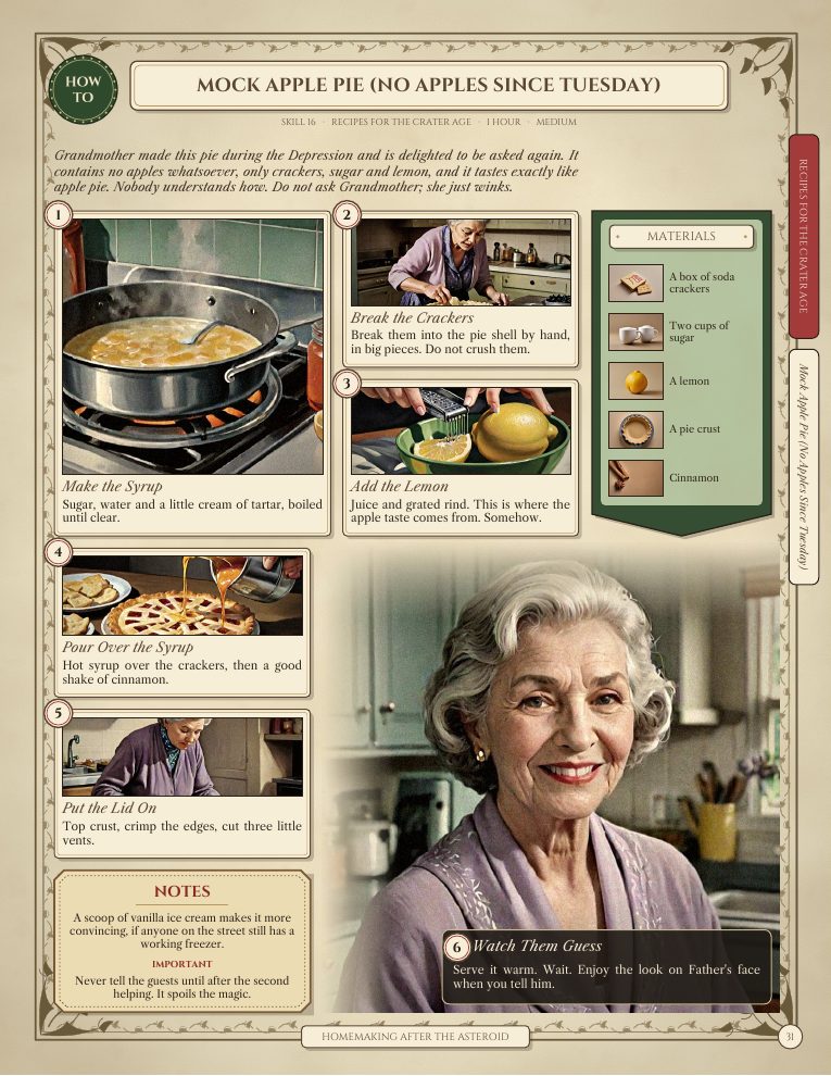 Page 31: Skill 16 · Mock Apple Pie (No Apples Since Tuesday)