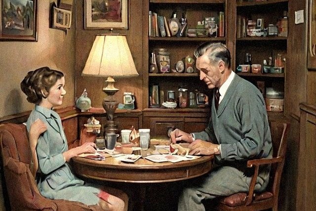 Painting for the chapter The Home Front