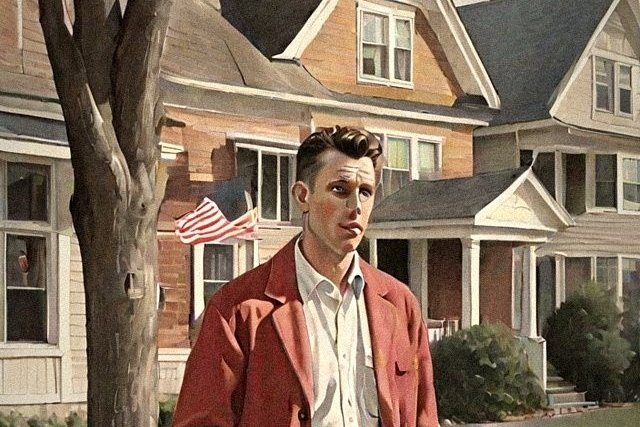 Painting for the chapter The Morning It Began