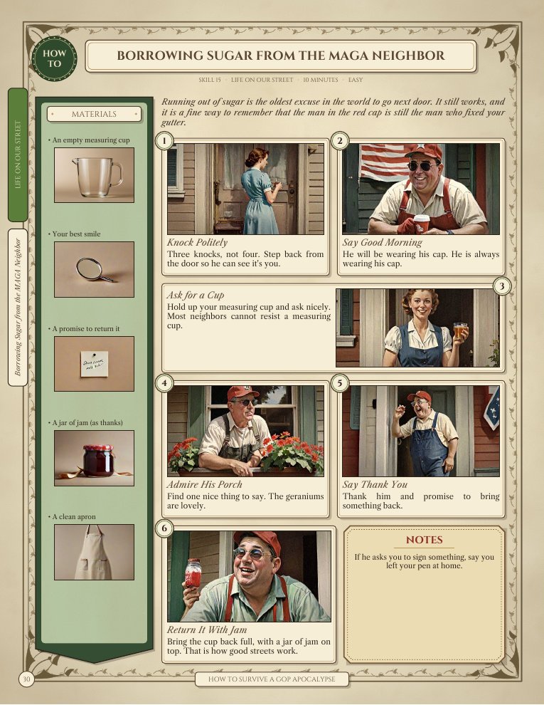 Page 30: Skill 15 · Borrowing Sugar from the MAGA Neighbor