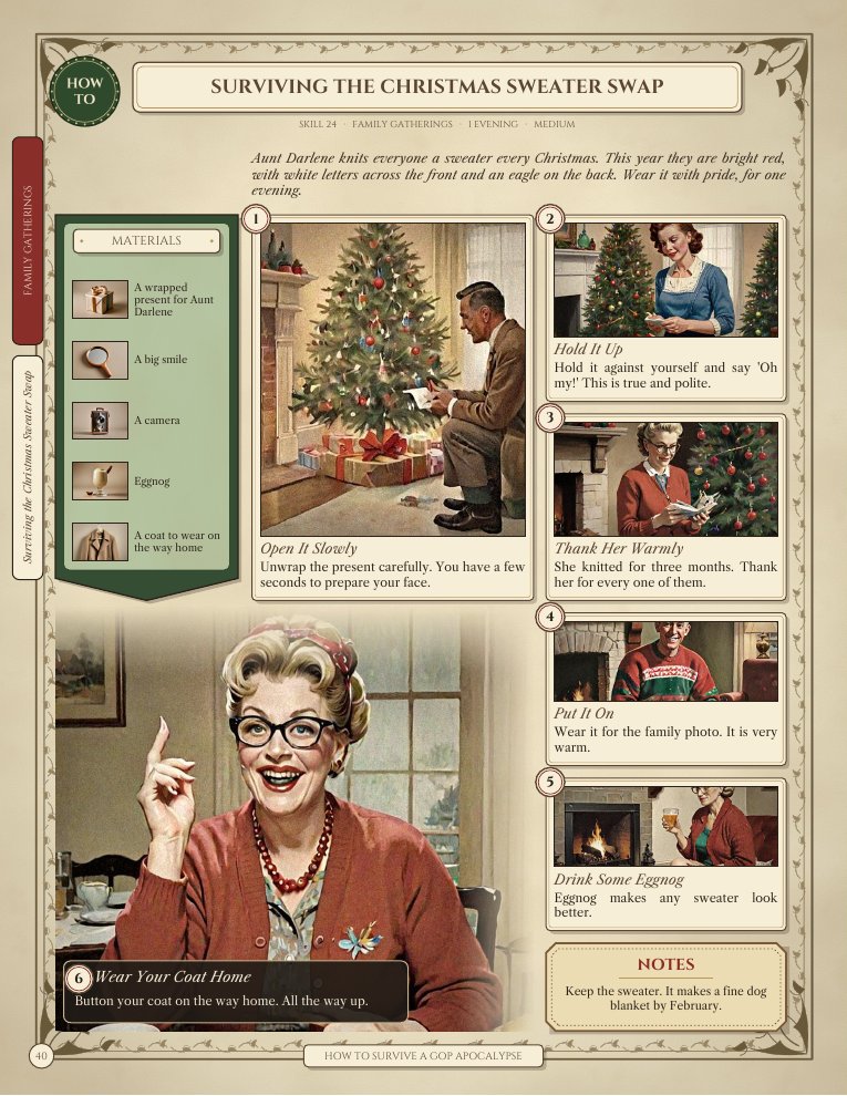 Page 40: Skill 24 · Surviving the Christmas Sweater Swap