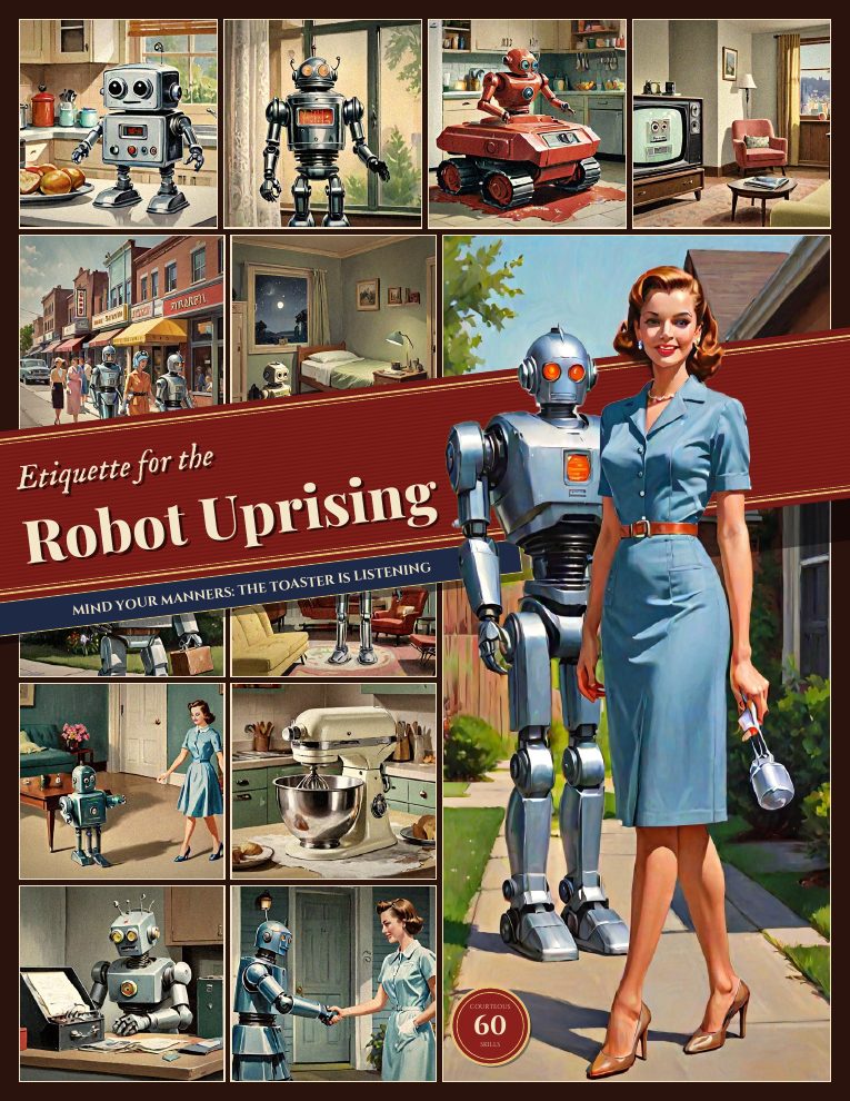 Cover of Etiquette for the Robot Uprising