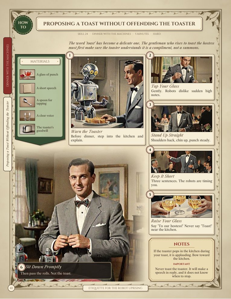Page 40: Skill 24 · Proposing a Toast Without Offending the Toaster
