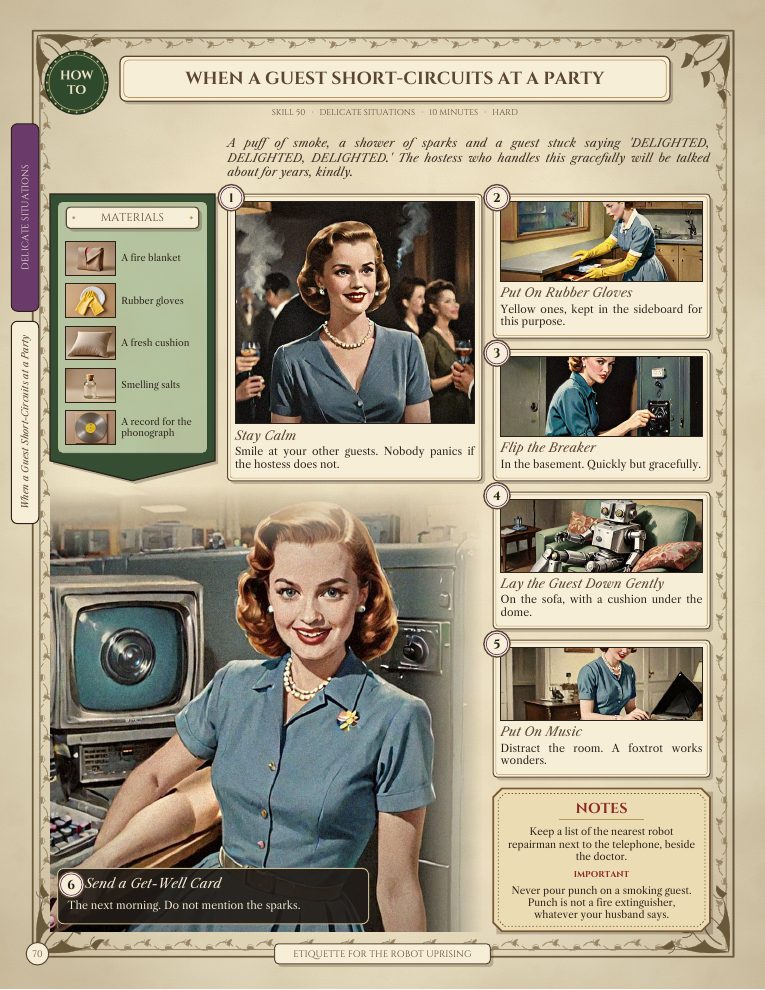 Page 70: Skill 50 · When a Guest Short-Circuits at a Party