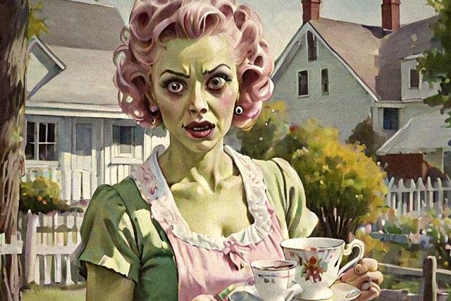 Painting for the chapter Neighborly Manners